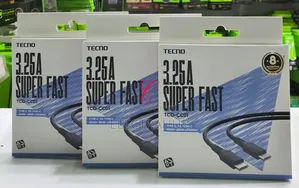 Tecno 3.25A Type C Super Fast Charging Cable New Sealed