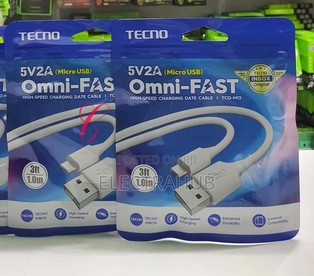 Tecno Micro USB Omni-Fast High Speed Charging Data Cable - main view