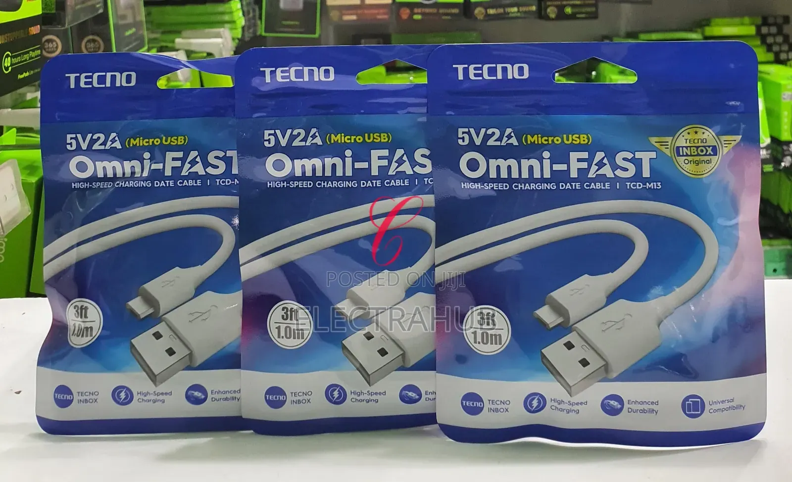 Tecno Micro USB Omni-Fast High Speed Charging Data Cable