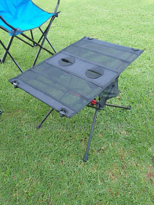 Foldable Camping Table*Two Cup Holders - main view