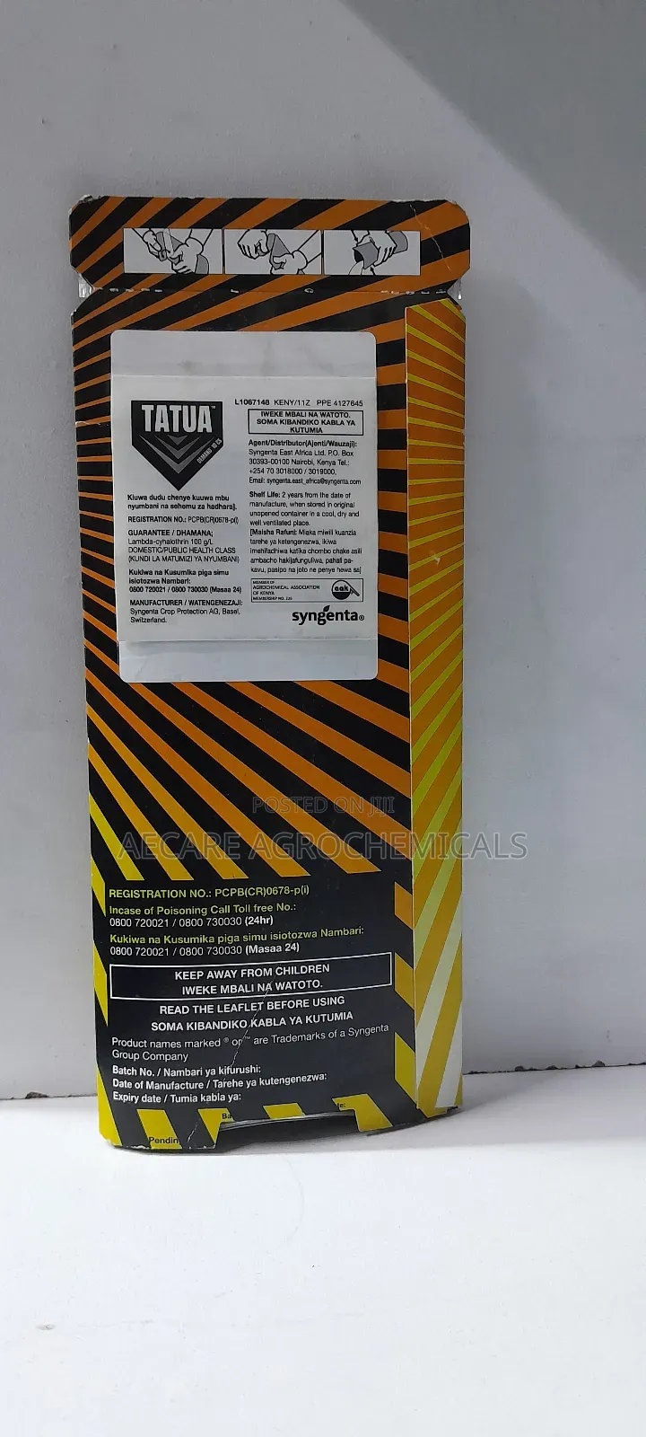 Tatua 10cs Insecticide 62.5ml