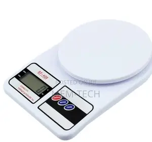LCD Digital Cooking Weighing White 10000g