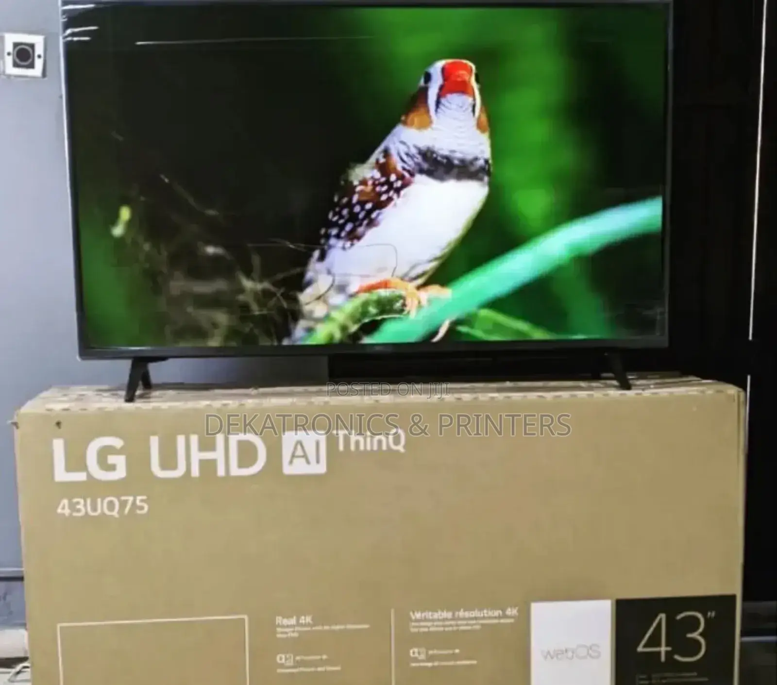 LG 43 Inch Smart Tv 43UQ75