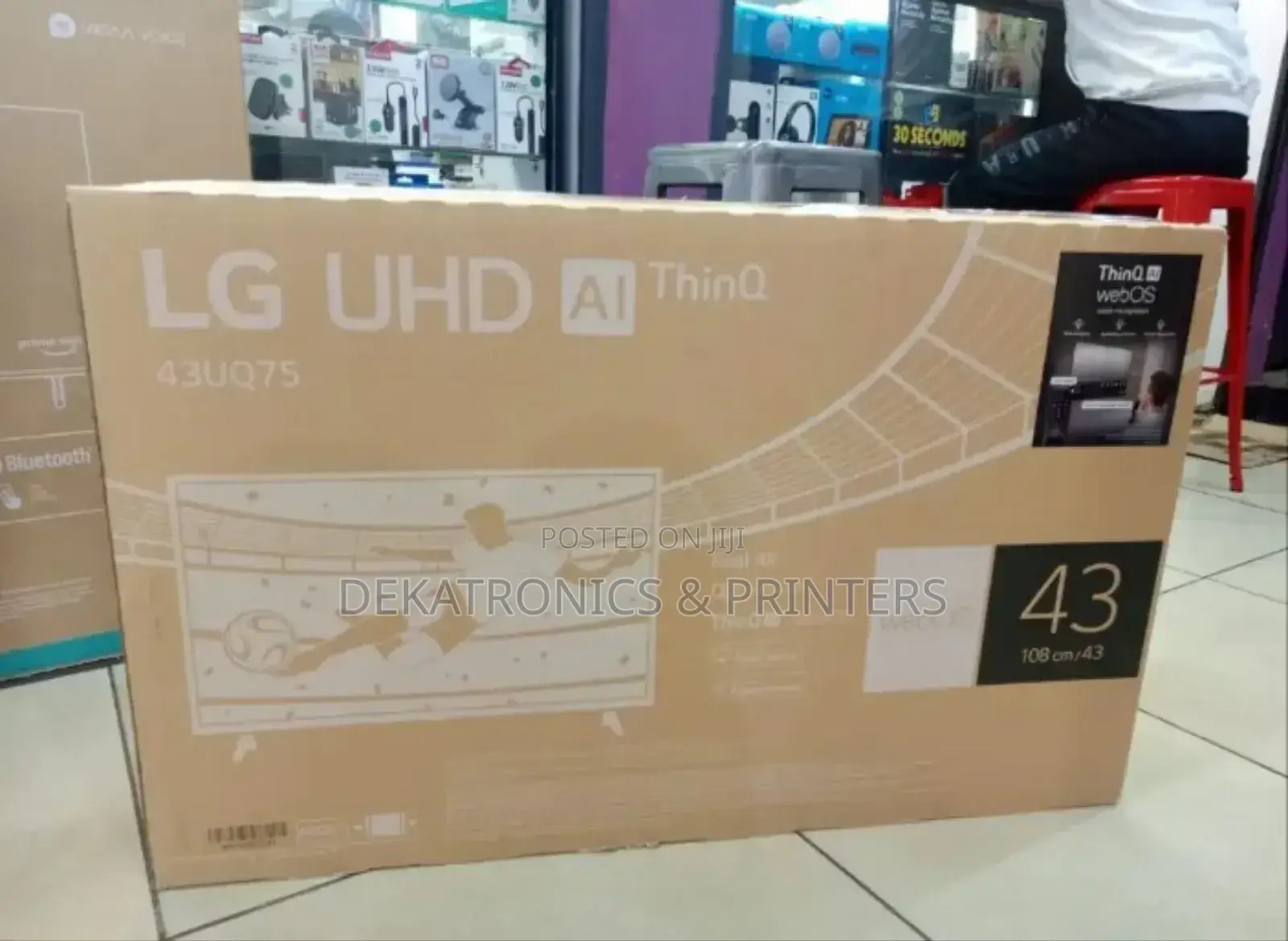LG 43 Inch Smart Tv 43UQ75
