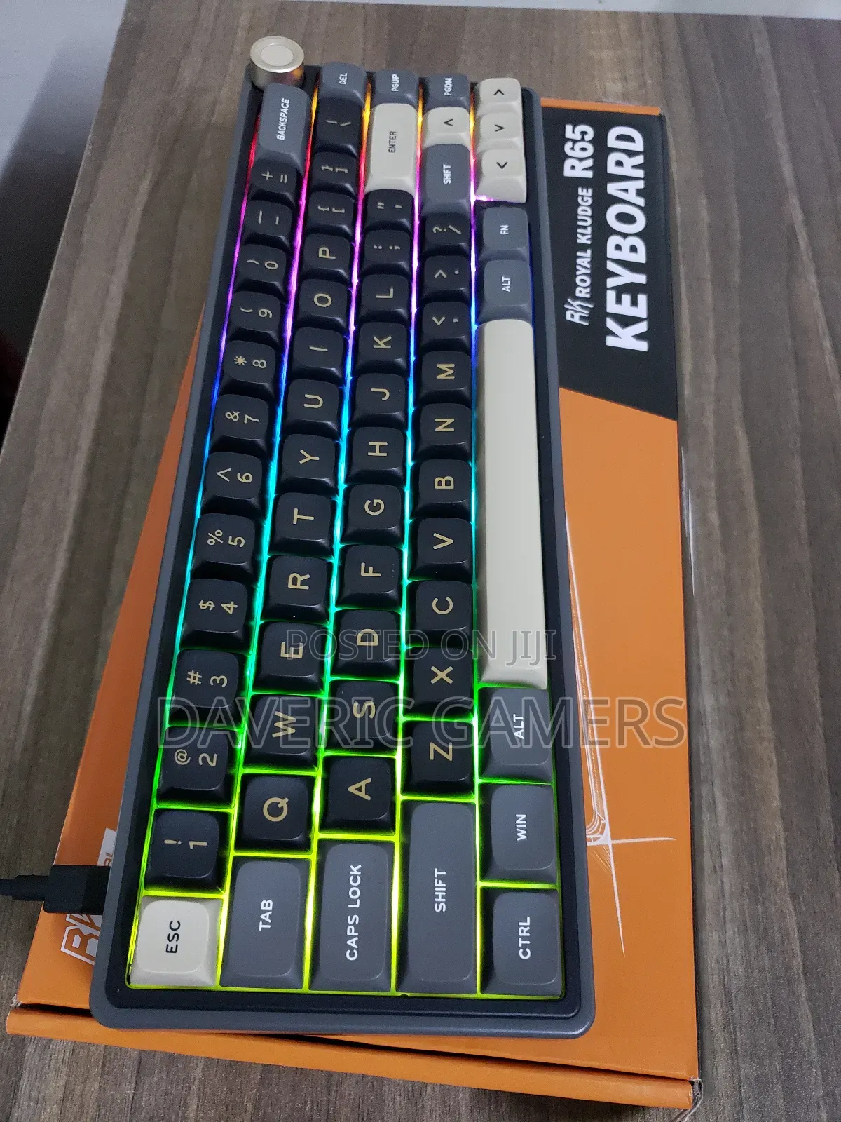 RK R65 Royal Kludge Wired Mechanical Keyboard 66 Keys 65%