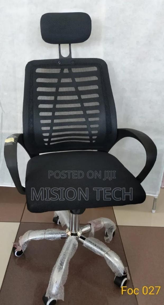 Secretarial Mesh Office Chair With Headrest°°✓✓