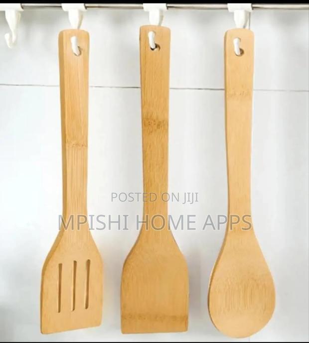 Wooden Kitchen Spoon Set - thumbnail 3
