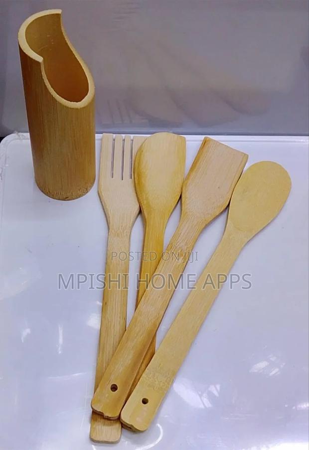 Wooden Kitchen Spoon Set - thumbnail 4