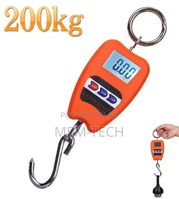 NEW 200 KG Digital Hanging Scale With Accurate Sensors