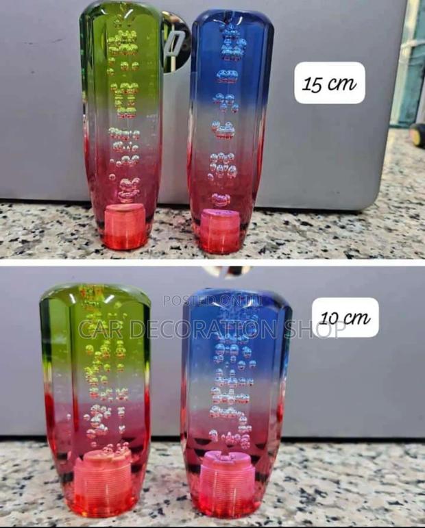 New Colored Bubblish Gear Shift Knob in 10/15cm No Lights
