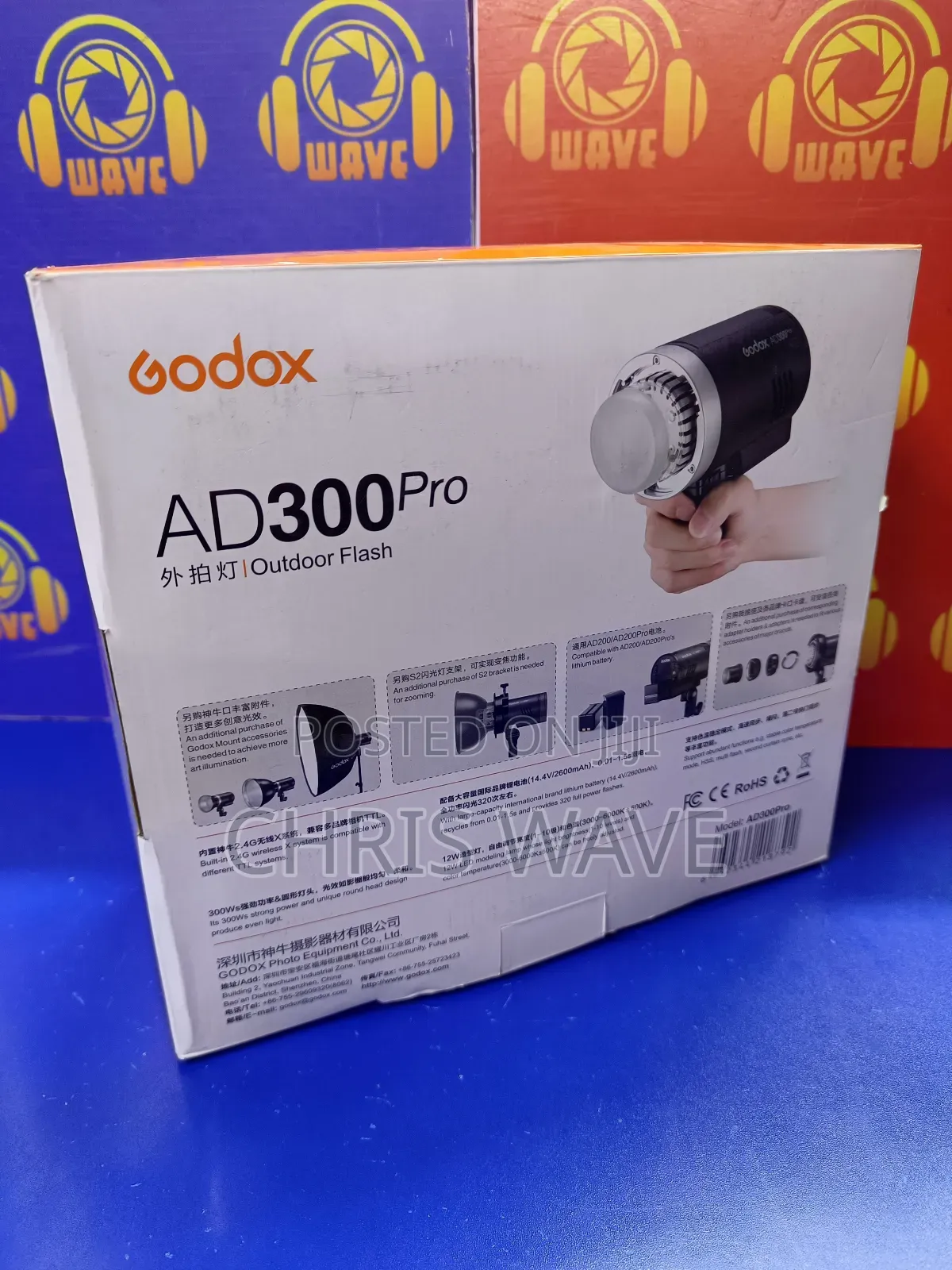 Godox Ad300 Pro Studio Light