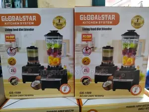 Commercial Blender 2in 1 Global Star Commercial Blender