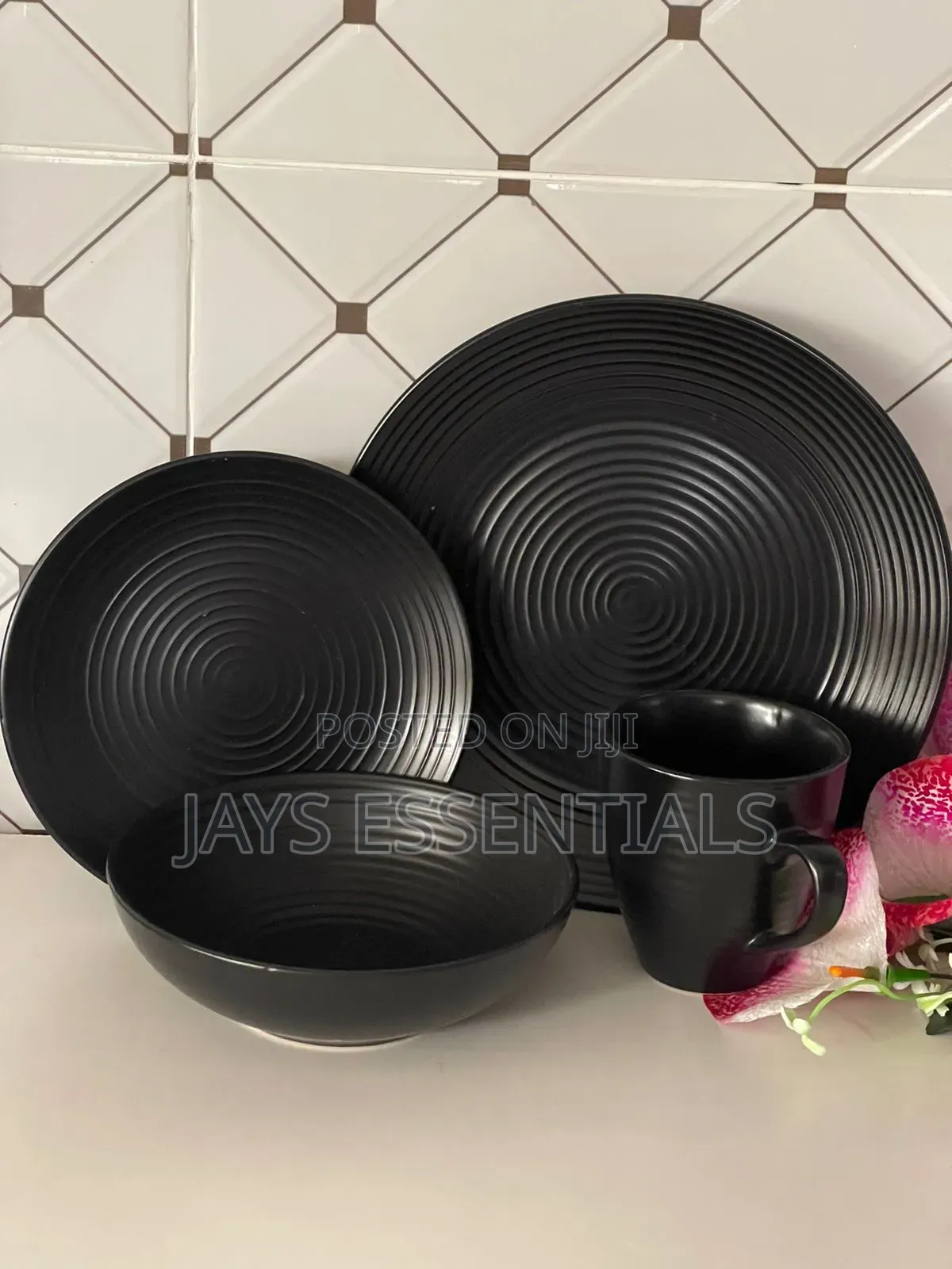 24pc Ceramic Dinner Set