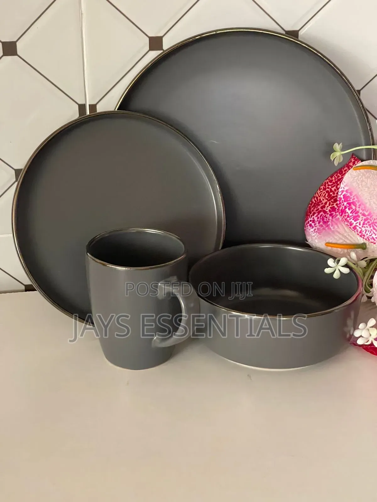24pc Ceramic Dinner Set