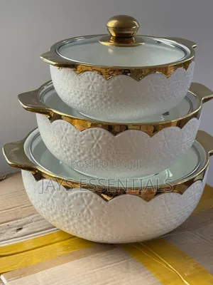 3pc Ceramic Serving Dishes