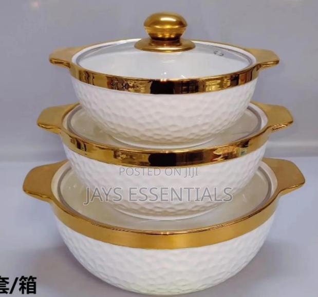3pc Ceramic Serving Dishes