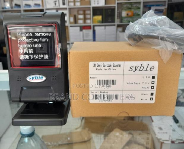 Table Mount Barcode Scanner 2d Syble Xb8606 - main view