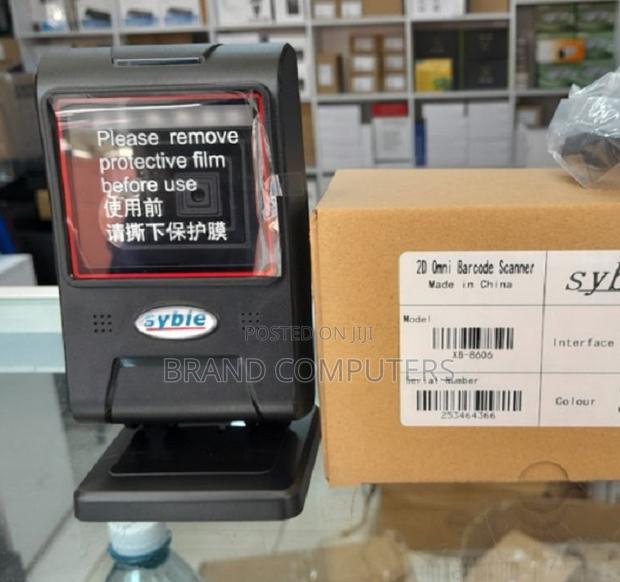 Xb-8606 Syble Table Mount Barcode Scanner - main view