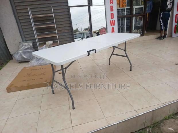 Portable Foldable White Table
