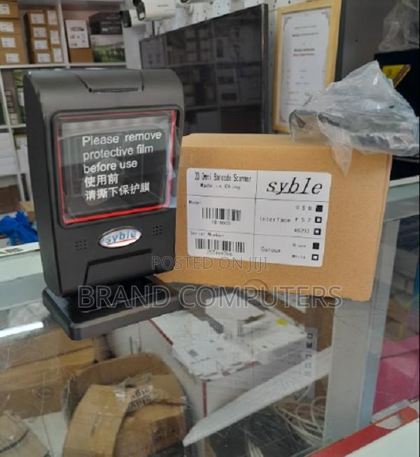 Mini Xb-8606 Table Mount Barcode Scanner - main view