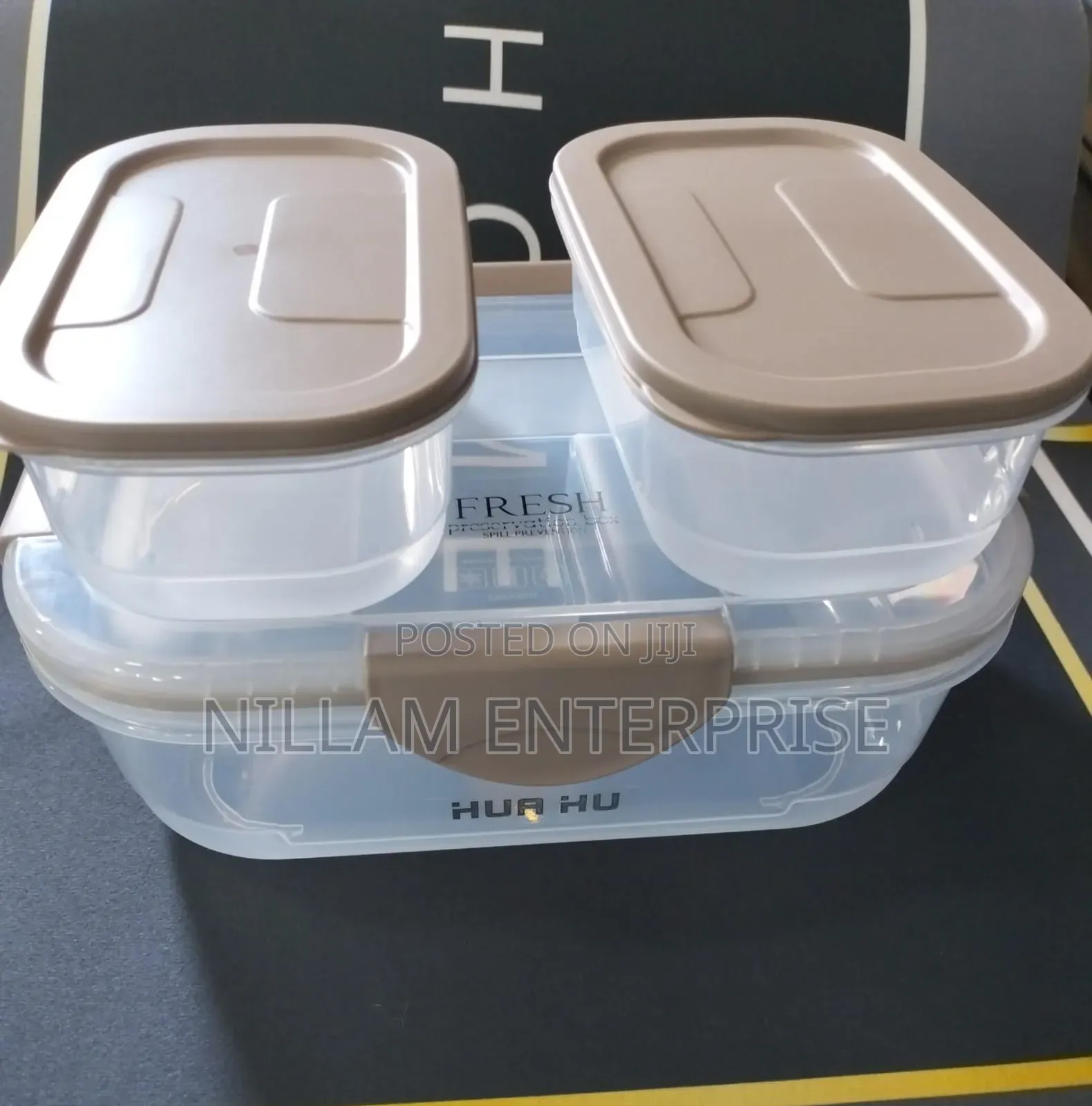 3 Pc Reusable Food Storage Container