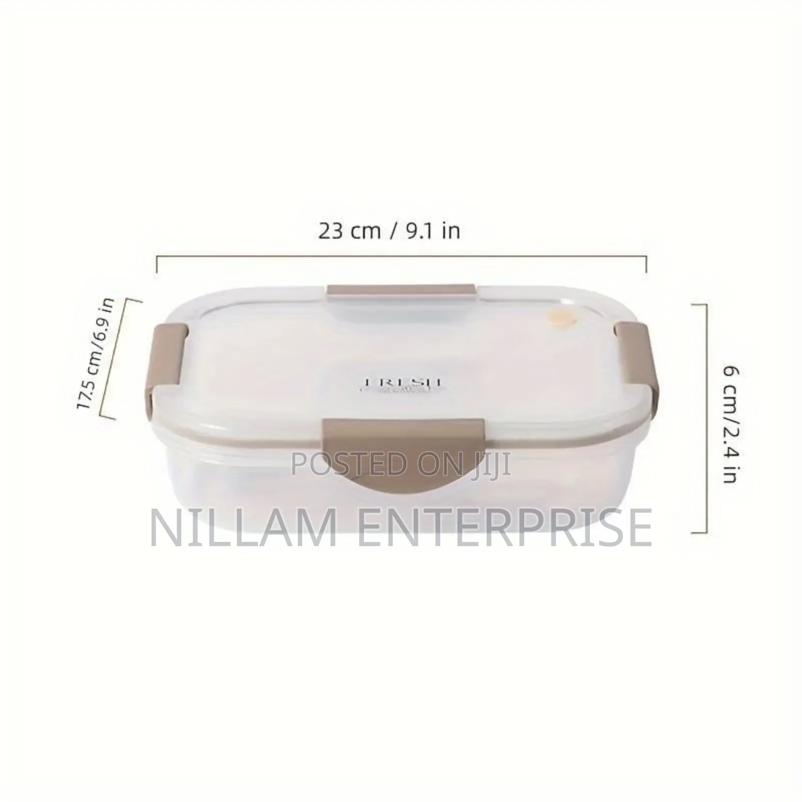 3 Pc Reusable Food Storage Container