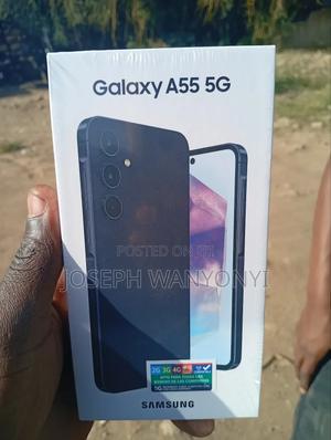 New Samsung Galaxy A55 128 GB Blue