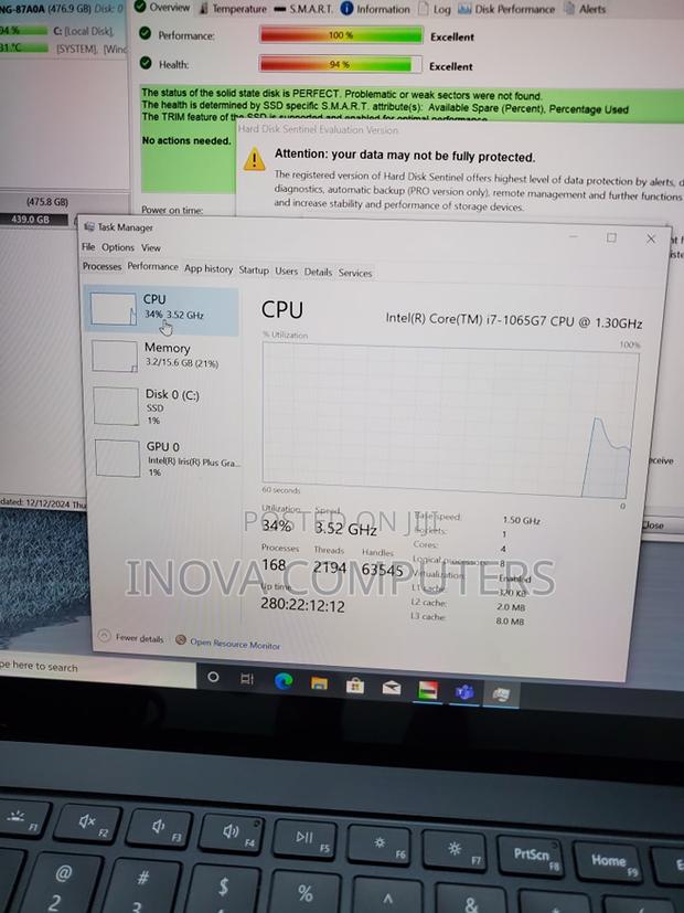 Laptop Microsoft Surface Laptop 3 16GB Intel Core I7 SSD 512GB - thumbnail 2