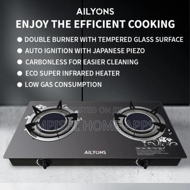 AILYONS GS005A Gas Stove Double Burner - thumbnail 2