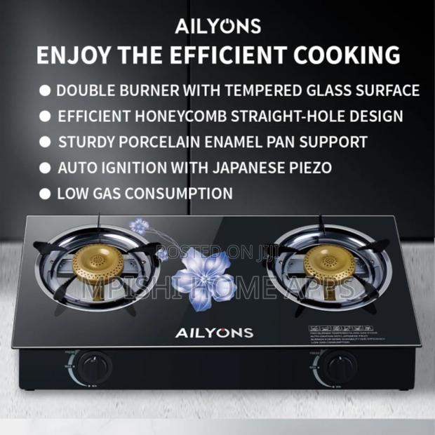 AILYONS GS014-4 Gas Stove Double Burner - thumbnail 2