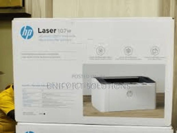 HP Laserjet 107w Wireless Mono Laser Printer - main view