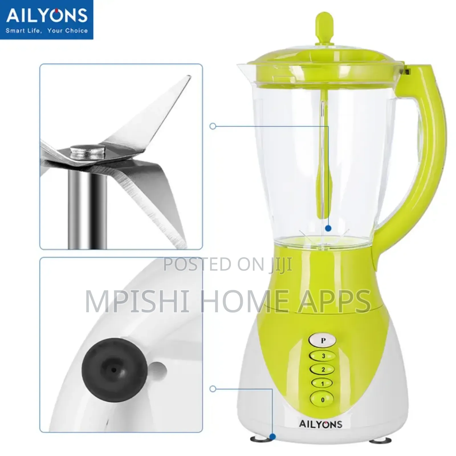 Ailyons Fy-1731-S 1.5L Blender