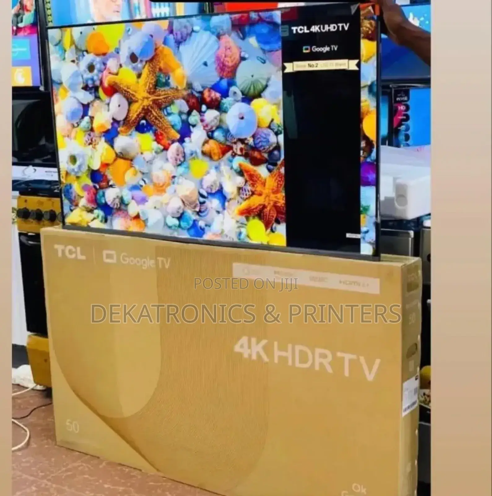 TCL 50 Inch HDR Google Tv