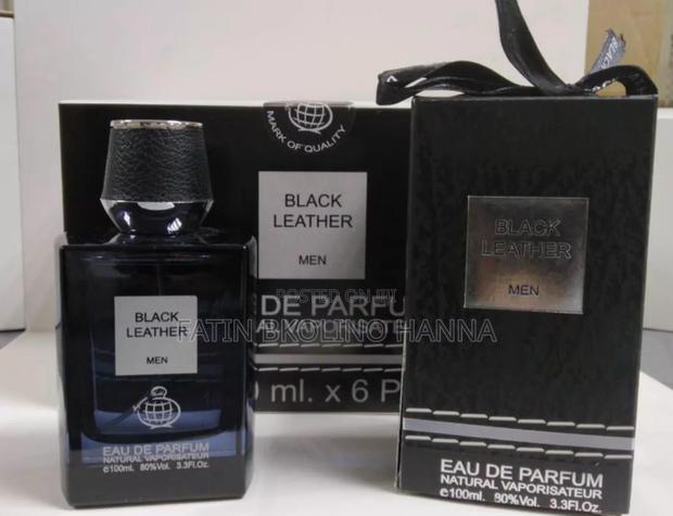 Black Leather Men's Perfume - main view