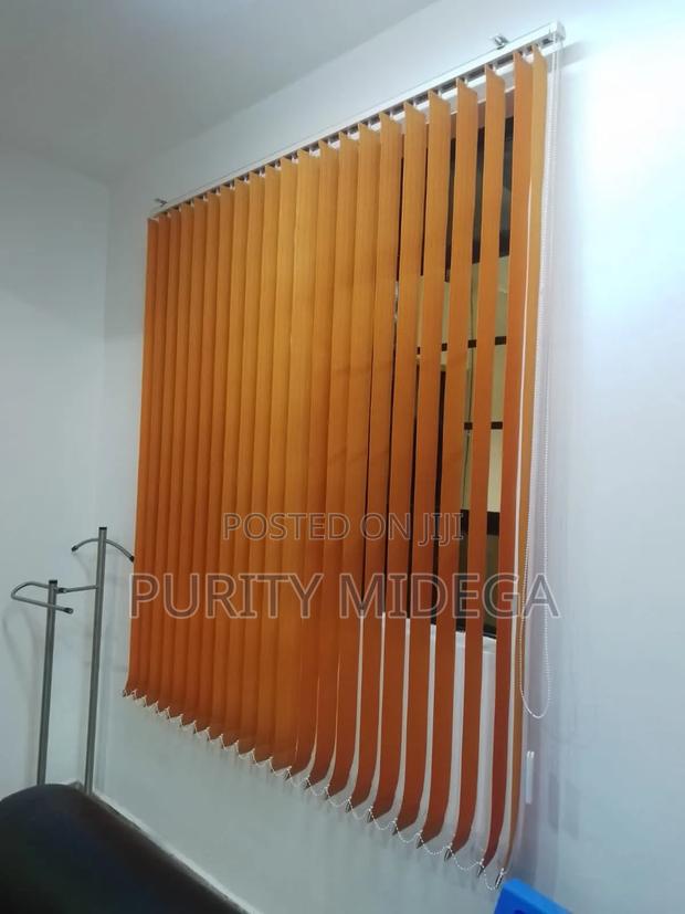 Yellow Vertical Blinds Fabrics - main view