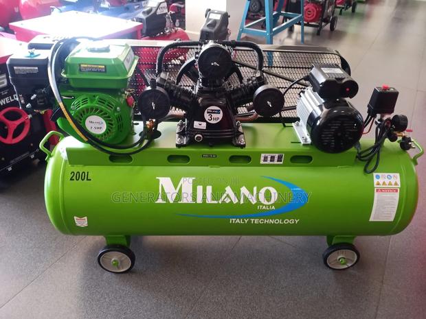 New in Dual Air Compressor in Stock - main view