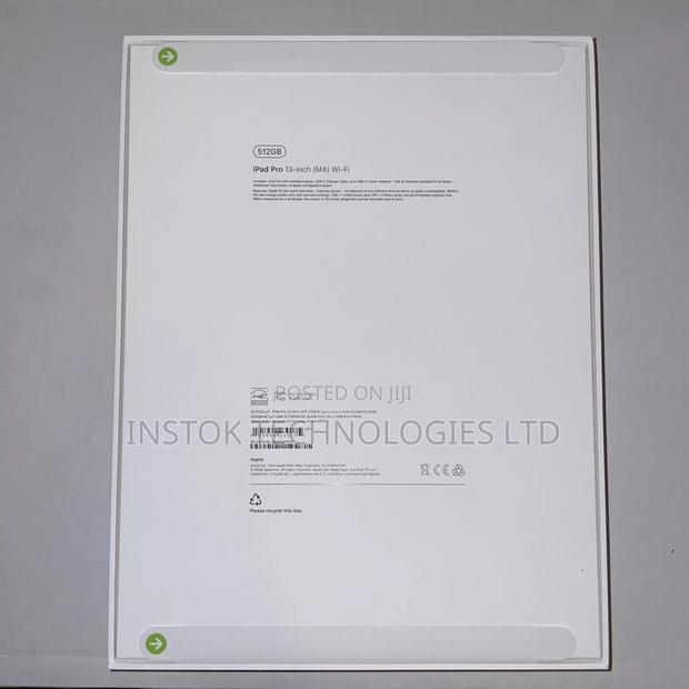 New Apple iPad Pro 13 (2024) 512 GB Black