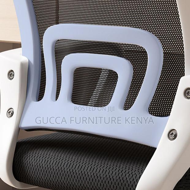 Office Chairs: Swivel Ergonomic Clerical Mesh Office Chair - thumbnail 4