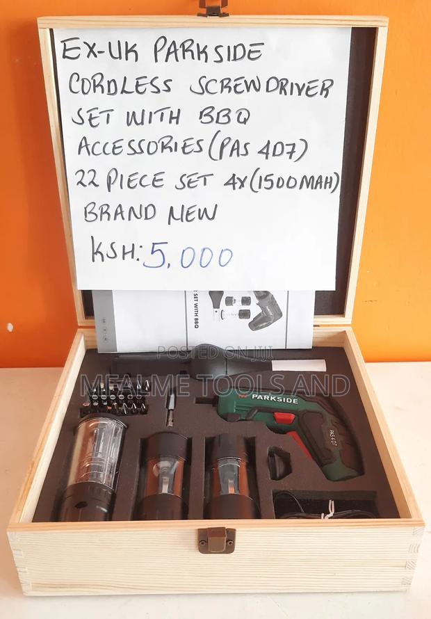 Parkside Cordless Screwdriver Set - main view