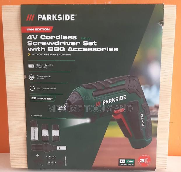 Parkside Cordless Screwdriver Set - thumbnail 3