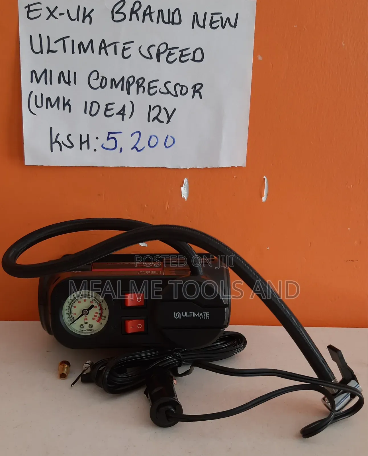 Ultimate Speed Mini Compressor 12v Cigarette Lighter Car Tyr