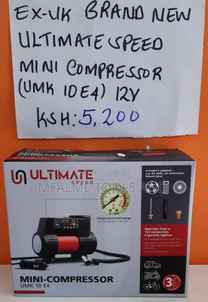 Ultimate Speed Mini Compressor 12v Cigarette Lighter Car Tyr