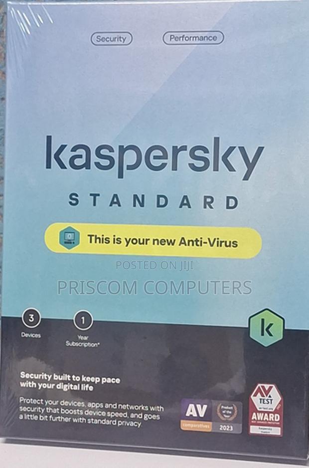 Kaspersky Standard 3 Devices 1 Year (Antivirus)