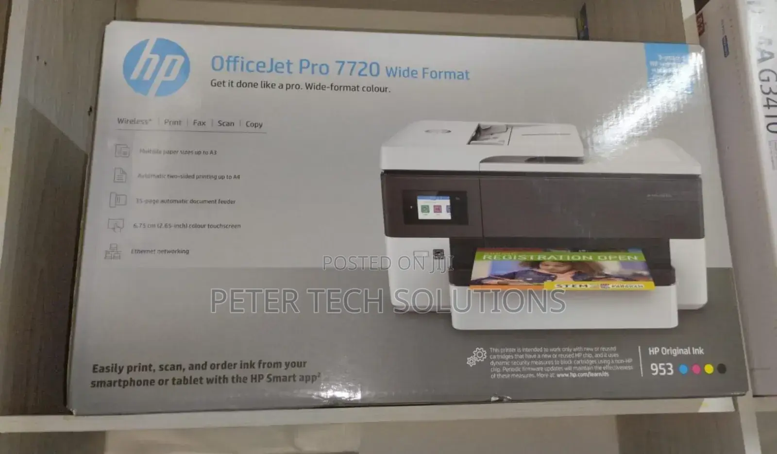 HP Officejet Pro 7720 Wide Format All-in-One Printer