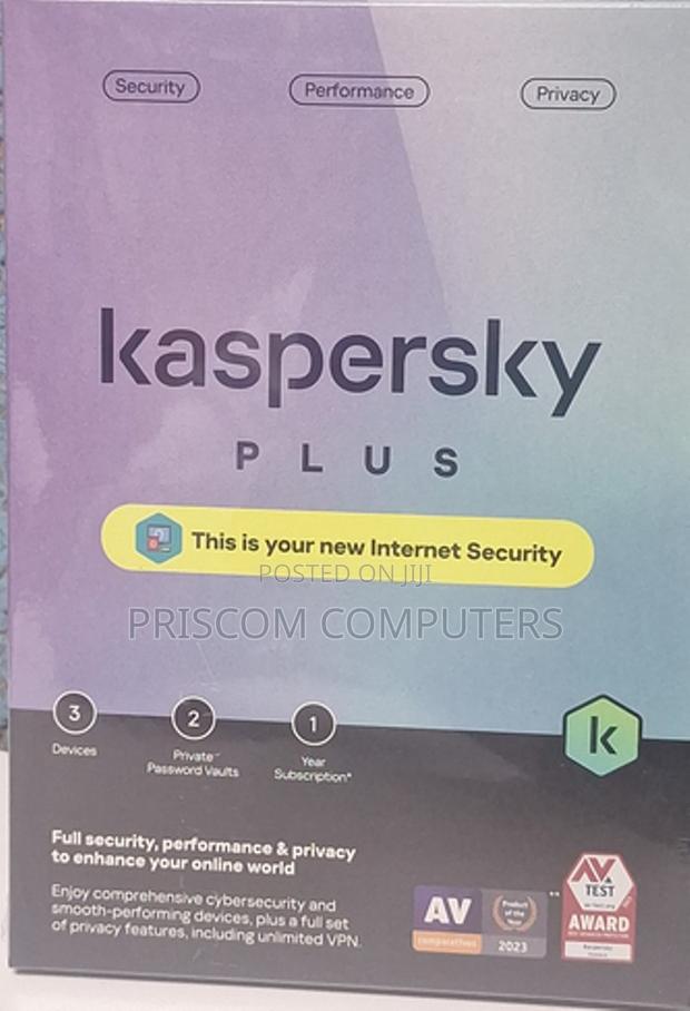 Kaspersky Plus; 3 Devices – 1 Year (Internet Security) - main view