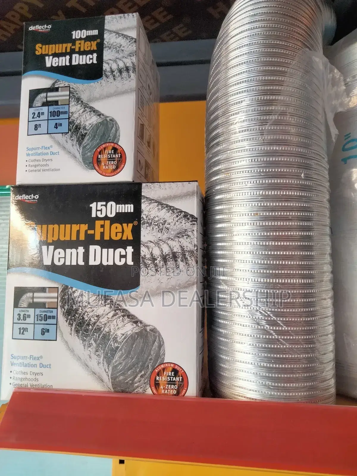 Supurr-Flex Vent Duct 150mm