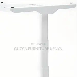 Office Tables:140cm Motorized Stone Sit Stand Office Desk