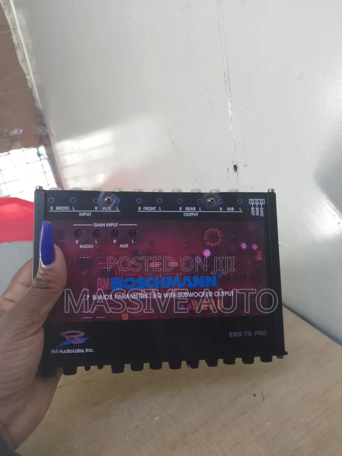 Buy Parametric Bosch Man Car Equalizer