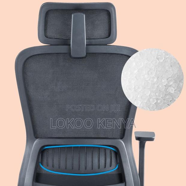 Office Chair: Simple Ergonomic Headrest Study Office Chair - thumbnail 4