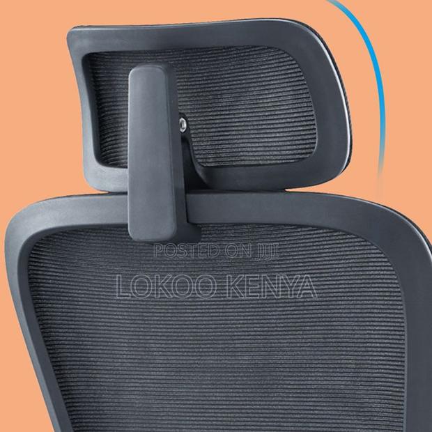 Office Chair: Simple Ergonomic Headrest Study Office Chair - thumbnail 5